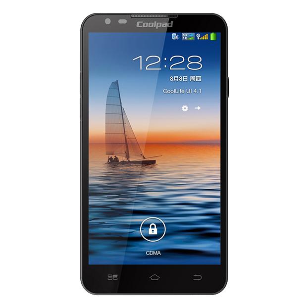 内蒙专供包邮酷派5951合约机冰海蓝四核12ghz处理器55寸大屏200w800w