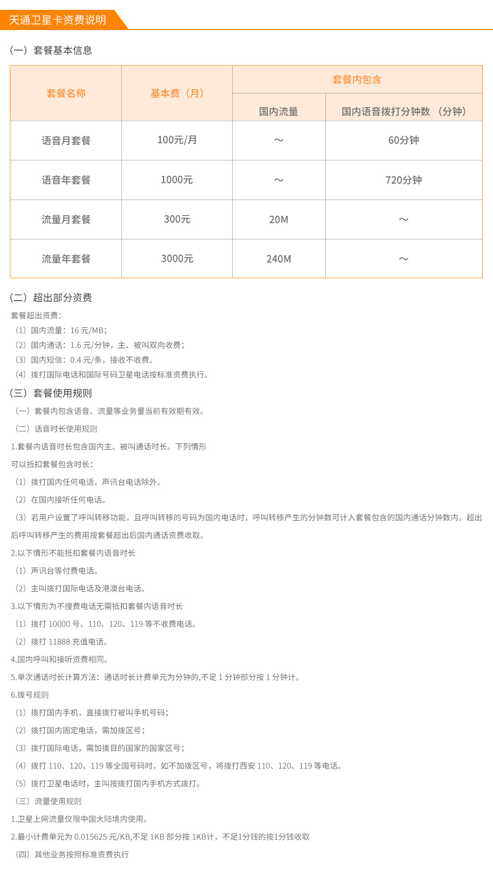 天通卫星卡
